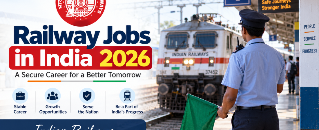 Railway Jobs in India 2026 – Eligibility, Salary, Vacancies, Selection Process & How to Apply