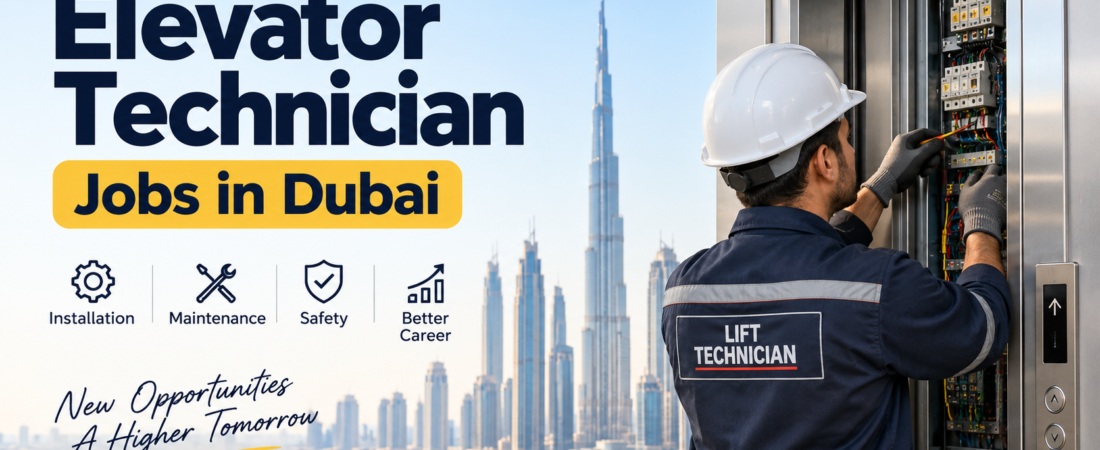 Elevator Technician Jobs in Dubai 2026 – Salary, Requirements & How to Apply