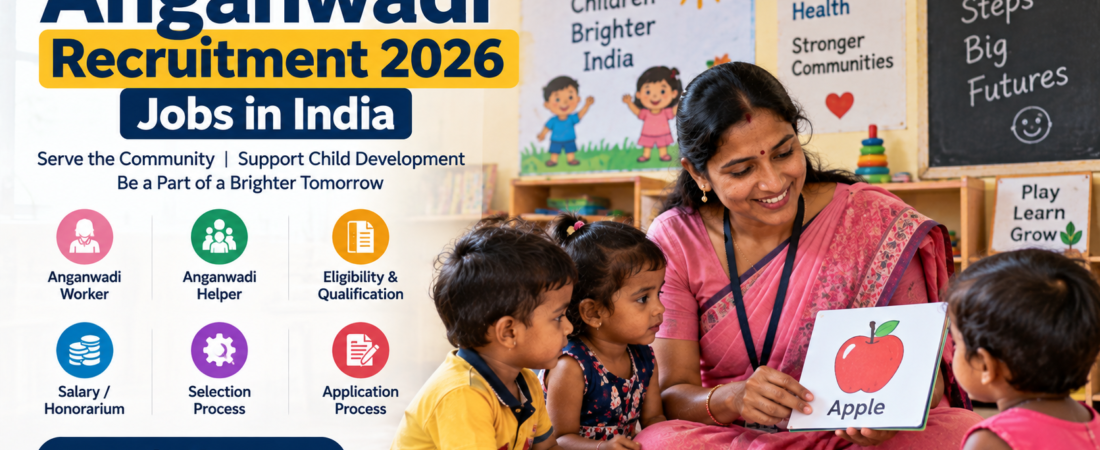 Anganwadi Jobs in India 2026 – Eligibility, Salary, Selection Process & How to Apply
